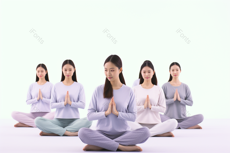 室内年轻美女瑜伽锻炼,高清,摄影图,摄影图片,图片大全,摄影图免费下载